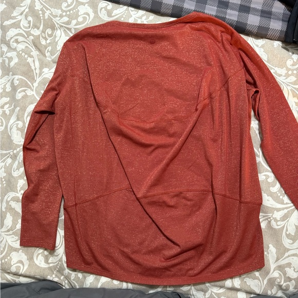 Lululemon Back in Action Long Sleeve Shirt *Spark sz 2 - Picture 2 of 2
